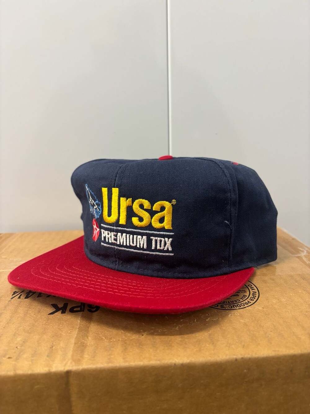 Vintage Texaco Ursa Premium TDX Engine Oil Snapback Hat